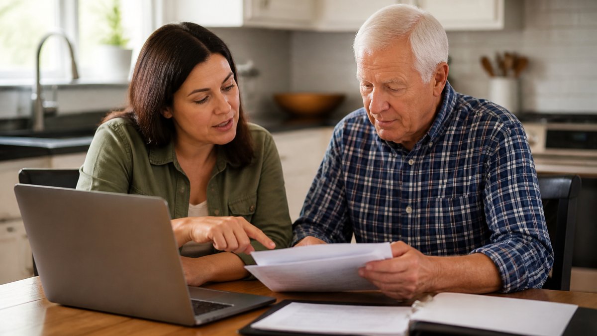 Flowchart illustrating the step-by-step process for reverse mortgage heirs to retain a family home.